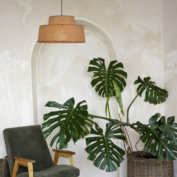 COREP Hanglamp Mallorca, Jamaica, Ø 38 cm, papier