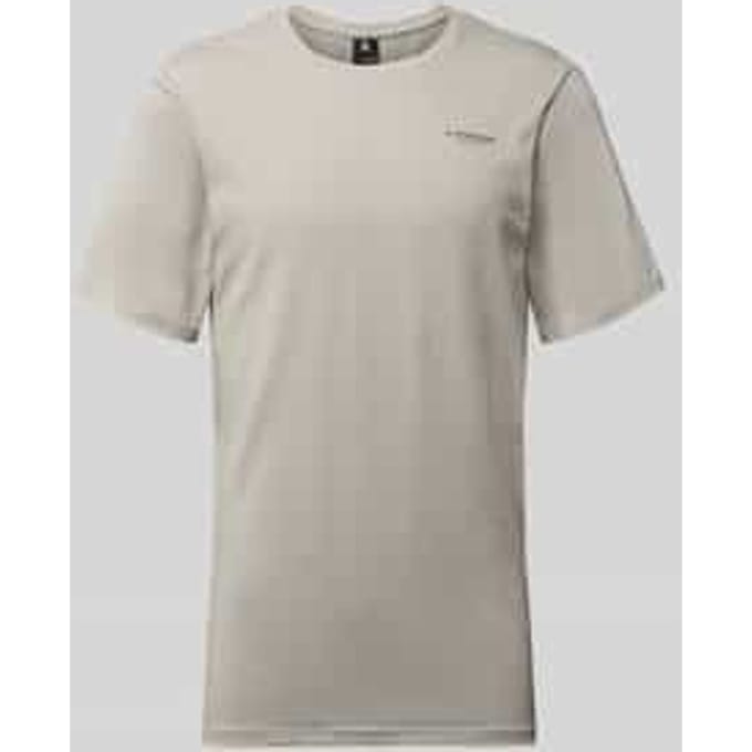 Slim fit T-shirt met ronde hals