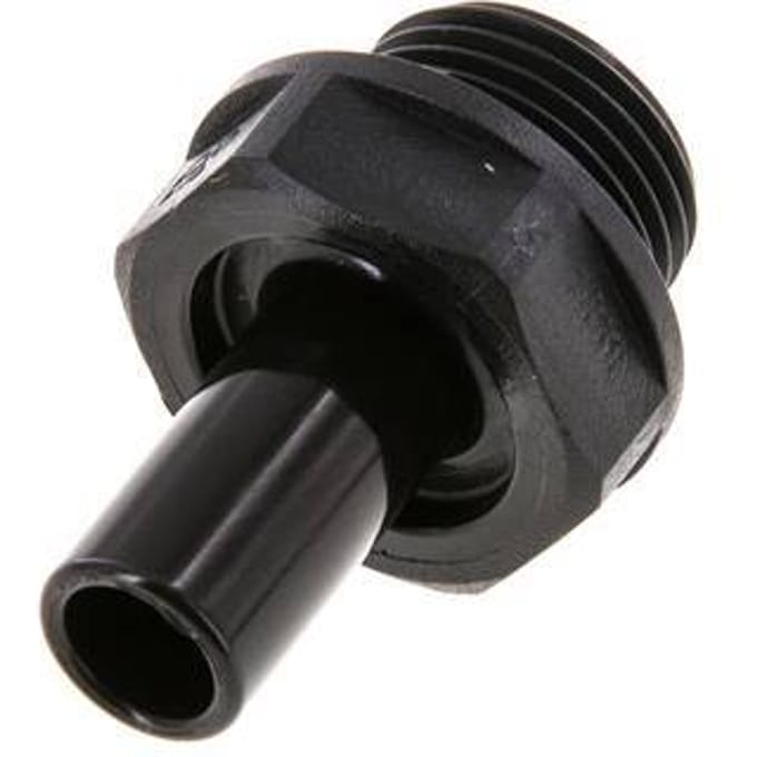 10mm x G3/8'' insteekfitting POM buitendraad NBR [5 Stuks]