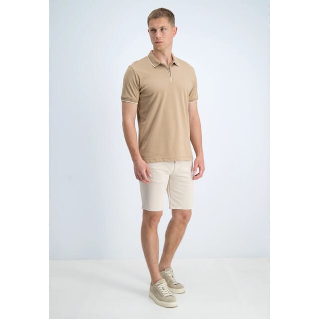 Gabbiano Poloshirt Lance 2366219 Almond Mannen Maat - M