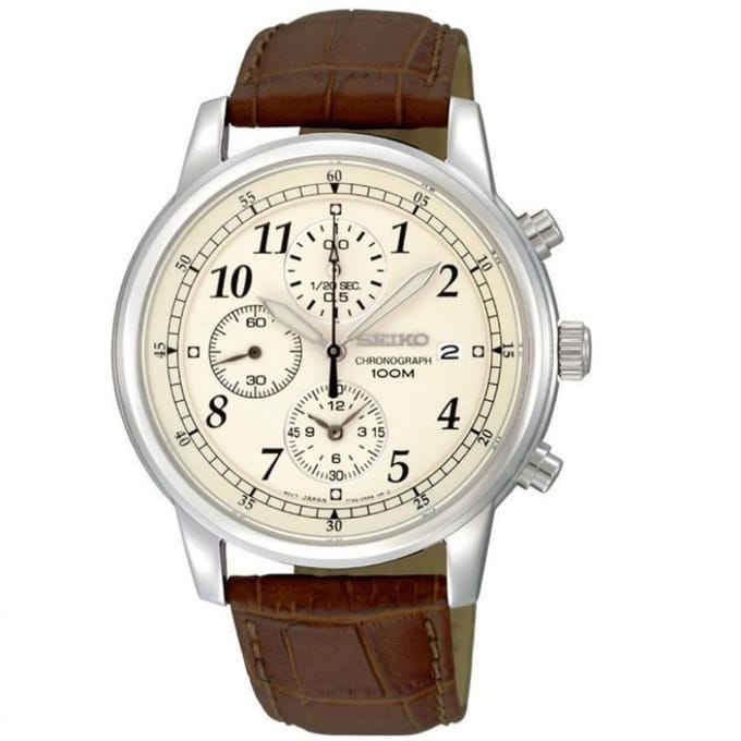 Seiko klassieke chronograaf | SNDC31P1