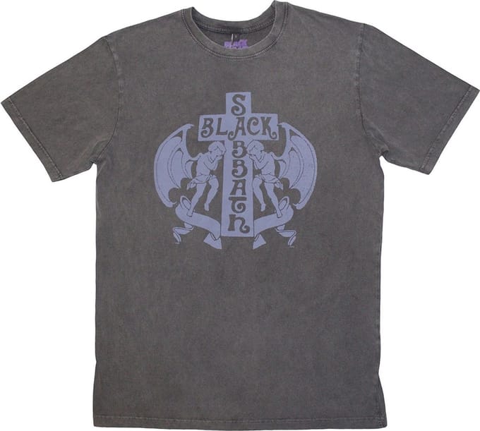 Black Sabbath - Angels Heren Tshirt - S - Grijs