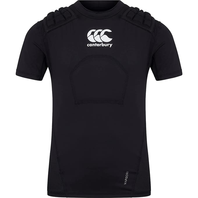 Canterbury Jongens Kernbeschermingsvest (Zwart/Wit)