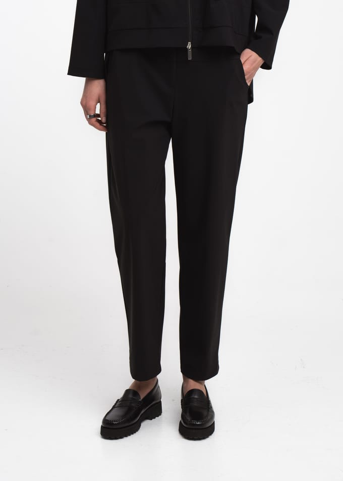 Jerry pants technical jersey | Black - Black / S