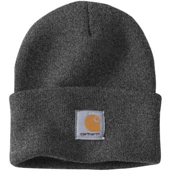 Carhartt Muts Acrylic Watch Hat Coal Heather grijs - Beanie