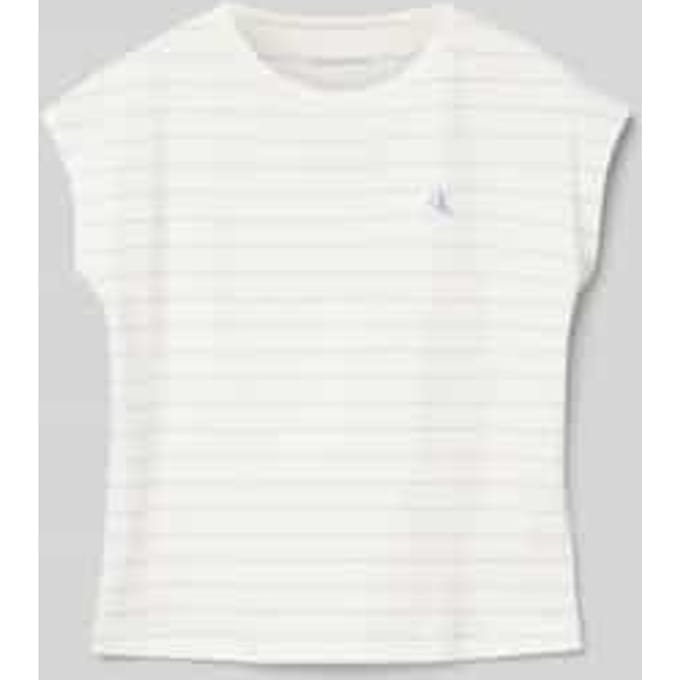 T-shirt met labelstitching