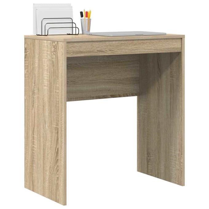 vidaXL - Bureau - Anders - Sonoma - eiken - 70 - x - 40 - x - 76 - cm - Bewerkt - hout