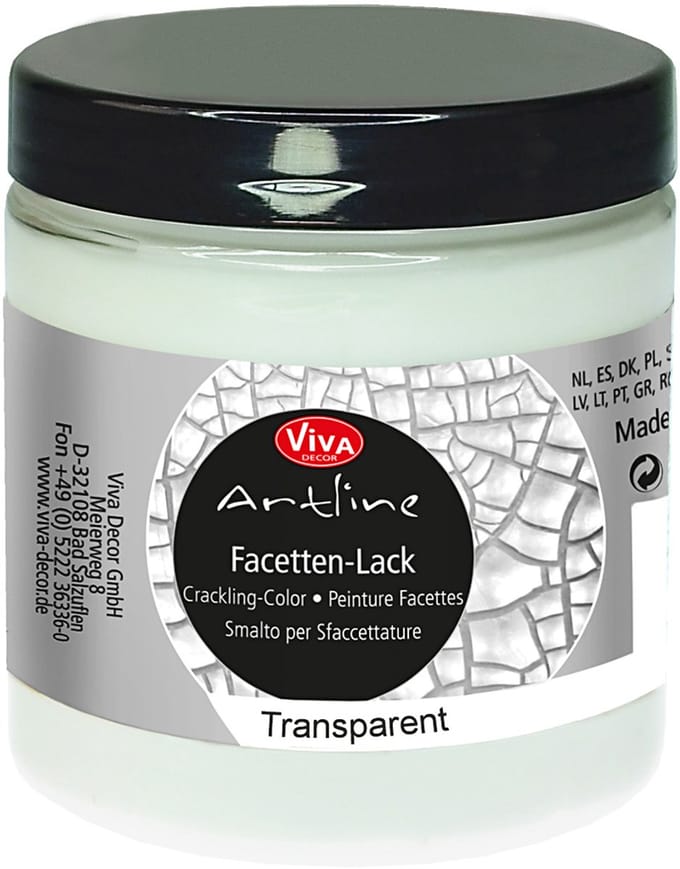 Facetten Lack, transparant, 250 ml/ 1 Doosje