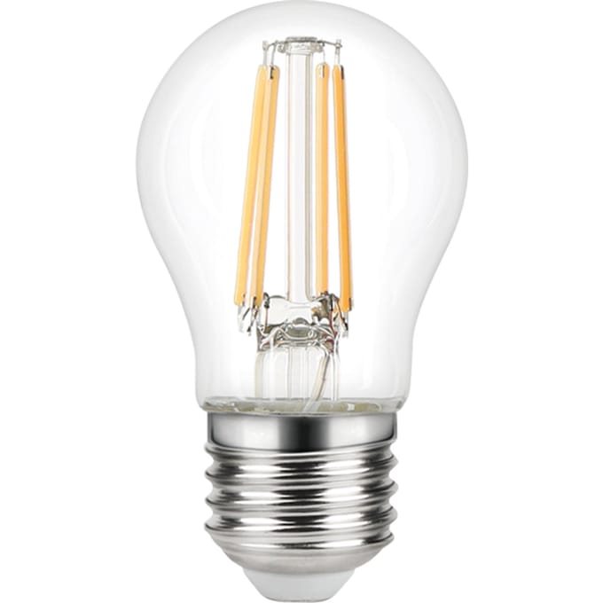 Kogellamp - E27 - 3.4W - Extra Warm Wit - 2700K - Dimbaar - Filament - Helder