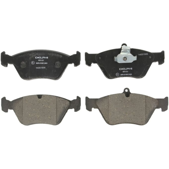 Remblokset DELPHI LP873, voor