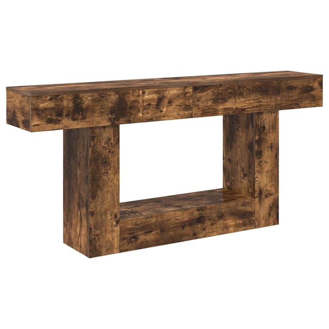vidaXL - Gerookte - Eik - 160 - x - 30 - x - 74 - cm