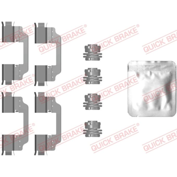 Toebehorenset, schijfremblok QUICK BRAKE 109-0101