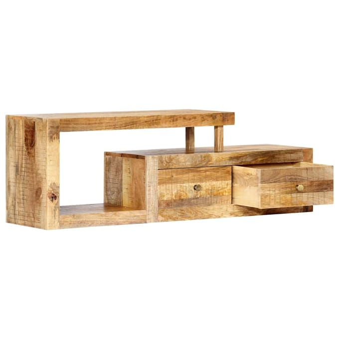 vidaXL - Tv-meubel - 120x30x40 - cm - massief - mangohout