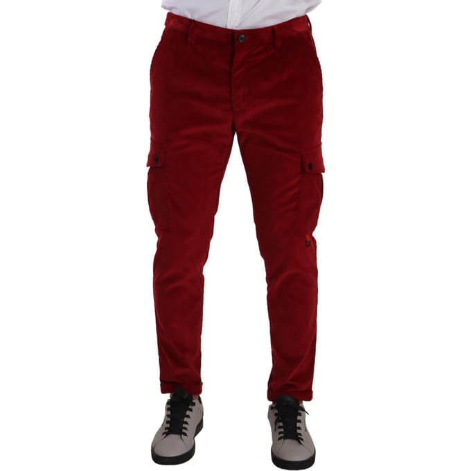 Casual Corduroy Cargo Broek