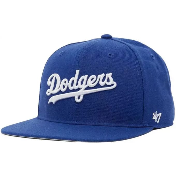 MLB Los Angeles Dodgers No Shot Script Under ’47 CAPTAIN