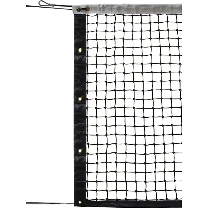 Filet tennis PE gevlochten 3mm enkele maas 45 Emdé