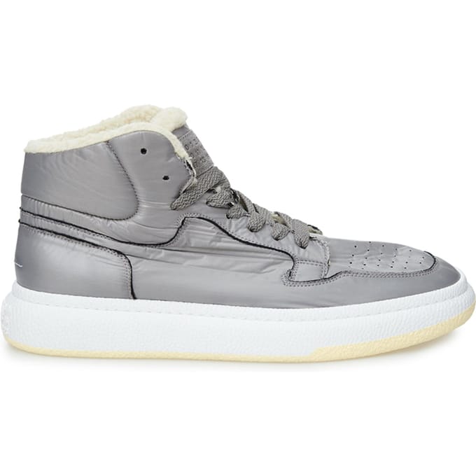 Hoge Sneakersr met Interne Pele Mm6 Maison Margiela