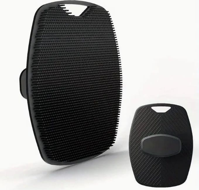 ARAMO® Essentials - Zachte Siliconen Exfoliërende Lichaamsscrubber - 12 cm