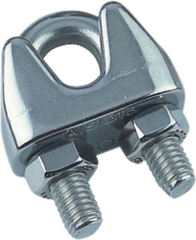 Draadklem 6 mm RVS-316