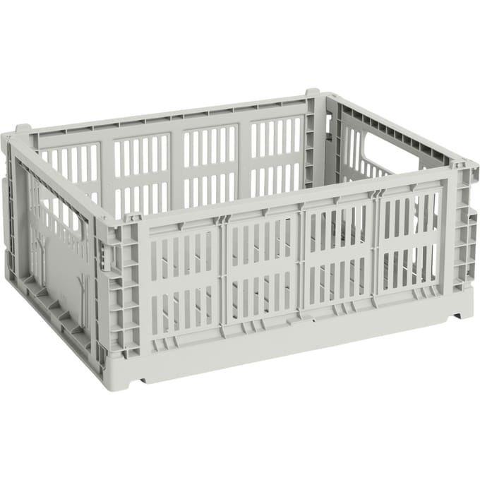 HAY Colour Crate Vouwkrat M recycled - HAYCrateGrey