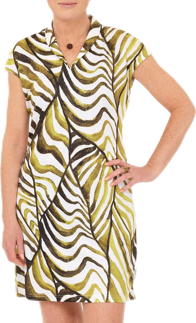 Func Factory dames Jurkje Sandy wit zebra maat 38