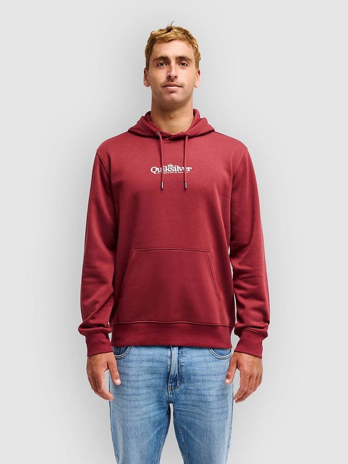 Quiksilver Fineline Hoodie Rood M Man