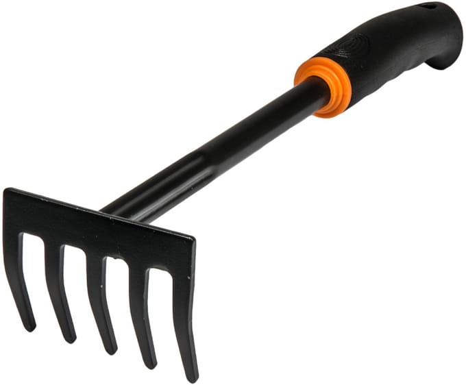 Bradas tuinharkje DE LUXE, breedte: 90 mm, zwart