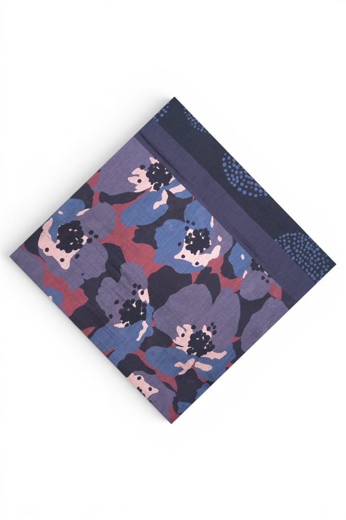 Alessia Santi - Sjaal - 480533 - Grey/Bordeaux