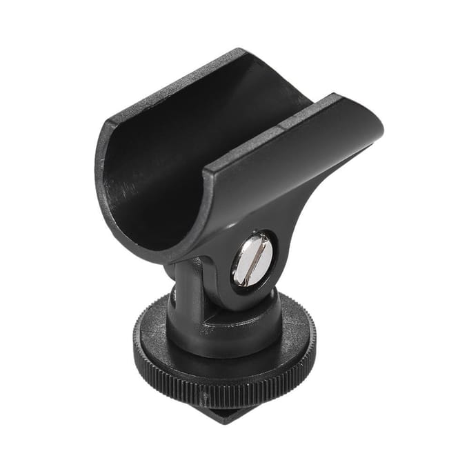 Flexibele microfoon Microfoon accessoire standaard Plastic klem clip houder montage black