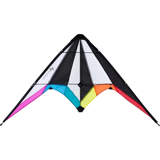 Dragon Fly Stuntvlieger - Bise 115 - Zwart/Wit/Roze/Blauw/Petrol