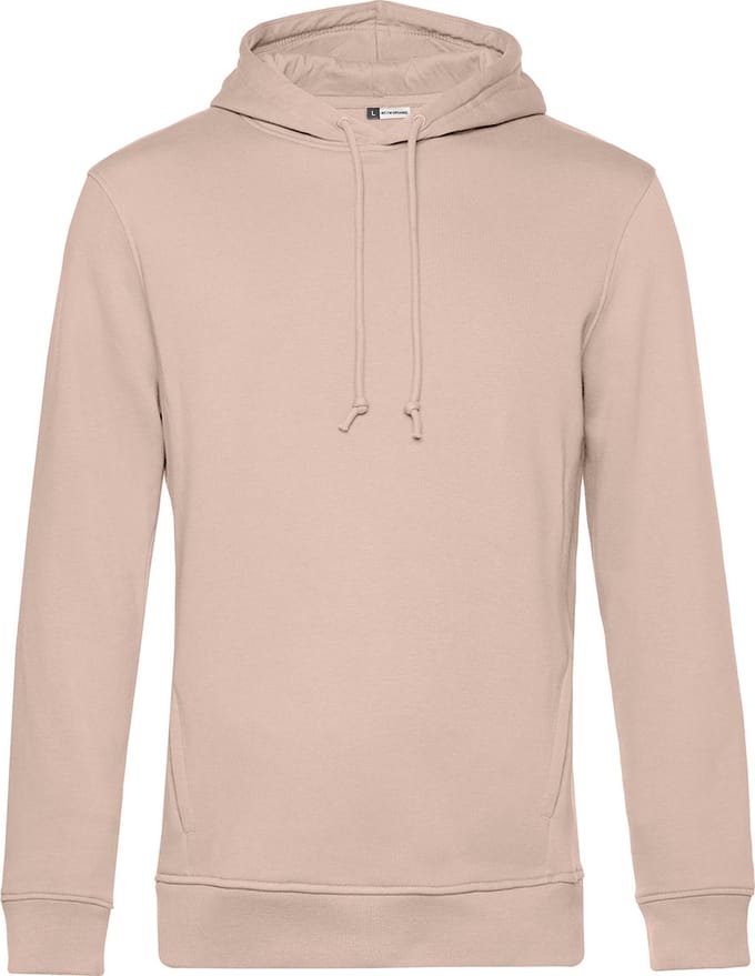 Organic Inspire Hooded° B&C Collectie maat M Rosé
