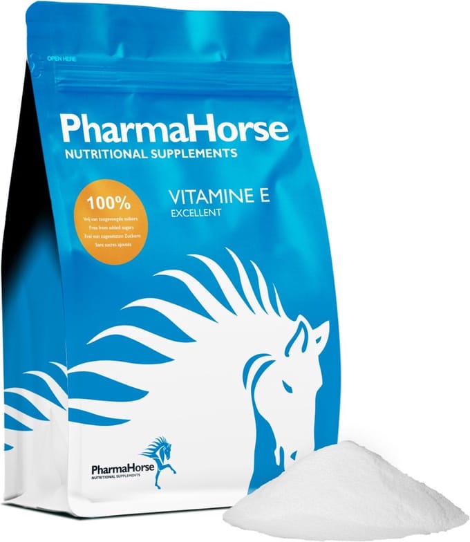 PharmaHorse Vitamine E Excellent - Navulverpakking 1000 gram