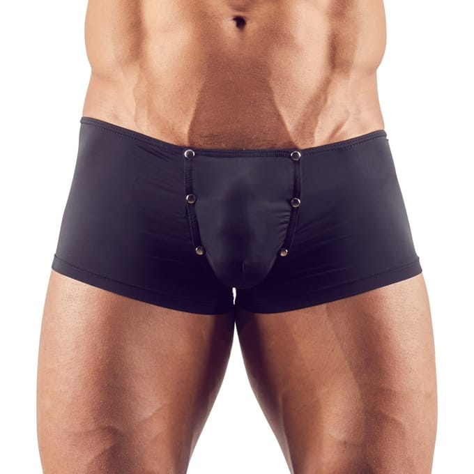 Zwarte Herenshort met Zwelfunctie Maat L
