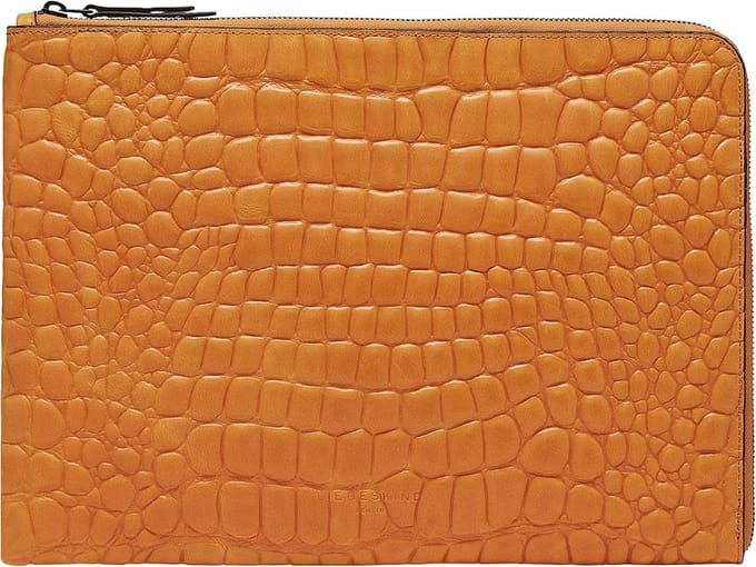 Leren Laptophoes voor Laptop & Tablet - Beschermende Sleeve