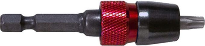 7Industries Bithouder 60mm met klem opname 1/4 inch zeskant