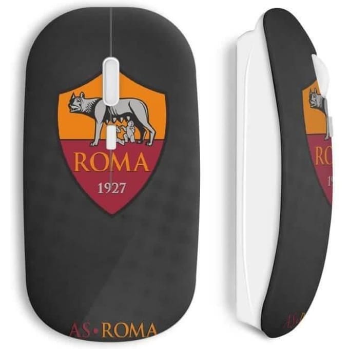 Draadloze muis als Roma-voetbal