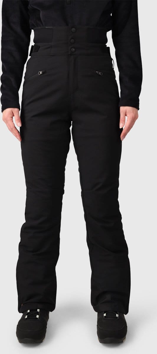 Brunotti - Whitewater Skibroek Dames - Black - Ski Broek - 15K Waterproof - High Waist Fit - 4-Way Stretch - M