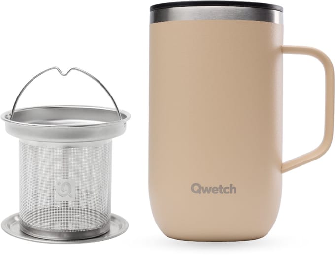 Qwetch Infuser Mok Geïsoleerd - Matt Linnen
