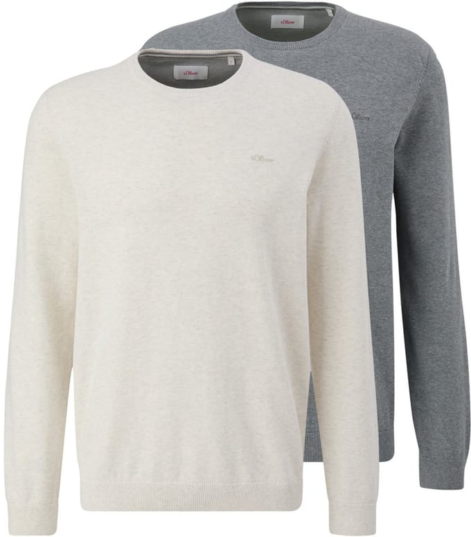 s.Oliver Heren trui 2 pack Basic