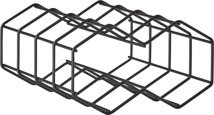 Zone Denmark Rocks Wijnrek draad 22,8 x 19,5 x 11,4 cm Black