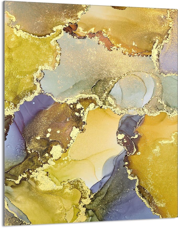 TMK ArtDeko - Snijplank - Glas - 40x52 cm - Marmer