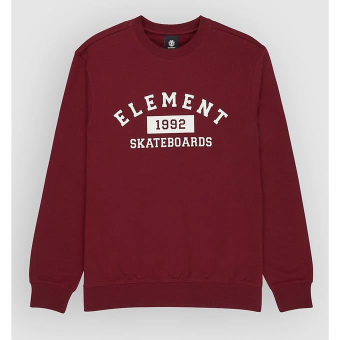 Element Home Team Sweatshirt Rood L Man