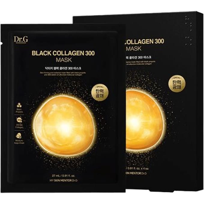 [Dr.G] Zwart collageen 300 masker 27g*4EA yellow