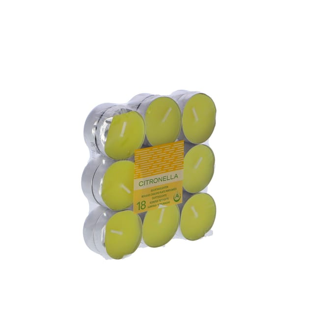 Theelichten Citronella - 4 Uur - - - - - -