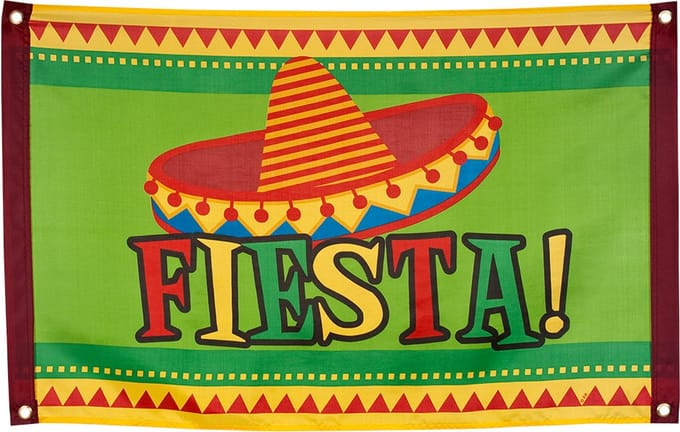 Boland - Polyester vlag 'Fiesta!' - Landen - Landen