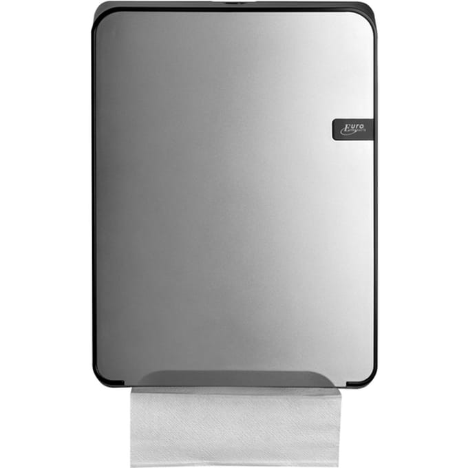 Handdoekdispenser Quartzline Q8 zilver 441192