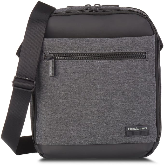Hedgren INC Verticale Crossbody 10 inch met RFID-bescherming – Waterafstotend – Stylish Grey
