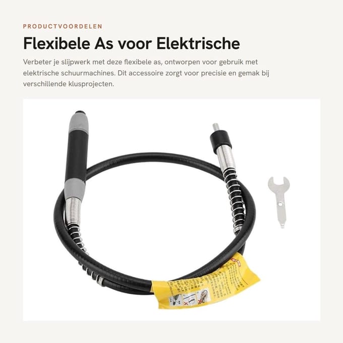 Dailygoods - Flexibele As voor Elektrische Gereedschappen