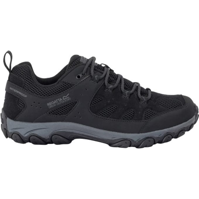 Regatta Heren Edgepoint IV Laag Loopschoenen (Zwart/Graniet)