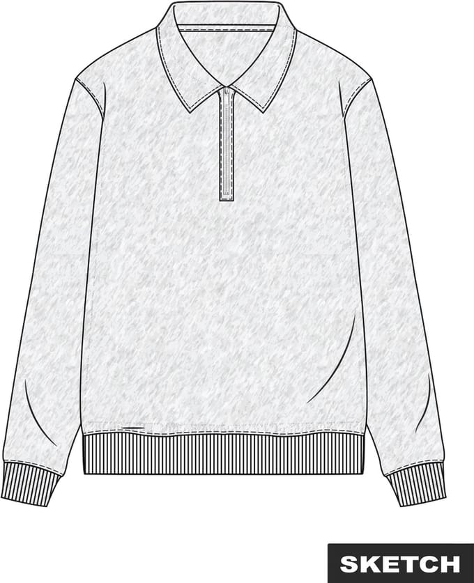 JACK&JONES - JJBRADLEY SWEAT ZIP POLO - Heren - Sweaters